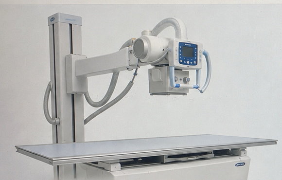 Modern X-ray room and radiography equipment